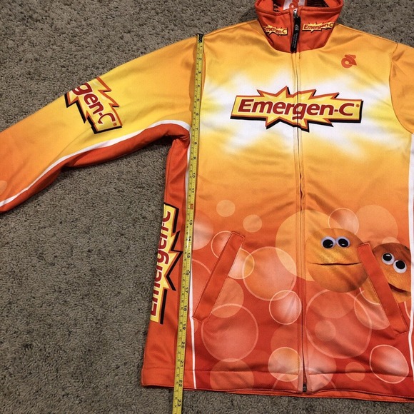 EMERGEN-C LOGO XS Women’s Zip Up TRACK JACKET Custom Champion *RARE* Z22 - Picture 5 of 10